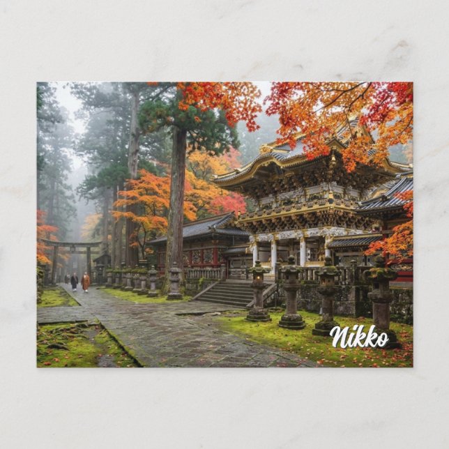 Cartão Postal Viagens Nikko Japão (Frente)