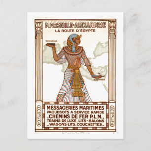 Cartão Postal Viagens pelo Egito Antigo