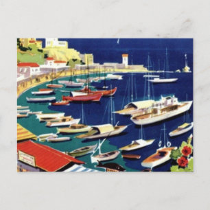 Cartão Postal viagens vintage Atenas Grécia