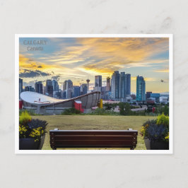 Cartão Postal Viagens vintage Calgary Alberta Canada edmonton