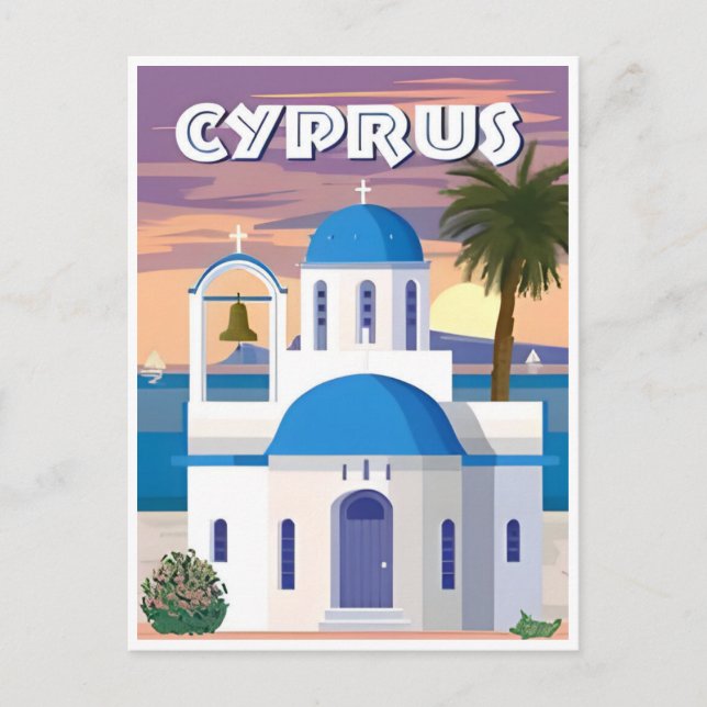 Cartão Postal viagens vintage CYPRUS KYRENIA Chypre (Frente)