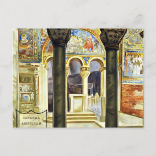 Cartão Postal Viagens vintage de Ravenna Itália