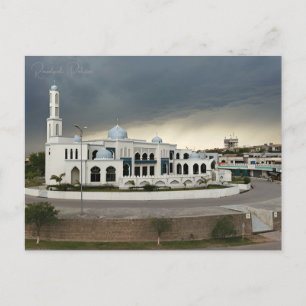 Cartão Postal Viagens vintage Rawalpindi Paquistão Retro de féri