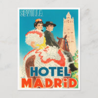 Viagens vintage Seville Hotel Madrid