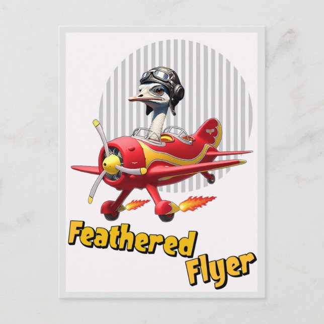 CARTÃO POSTAL " VIAJADO FLYER " (Frente)
