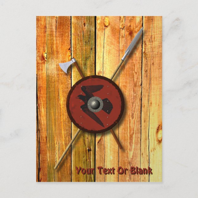 Cartão Postal Viajando O Escudo E As Armas (Frente)