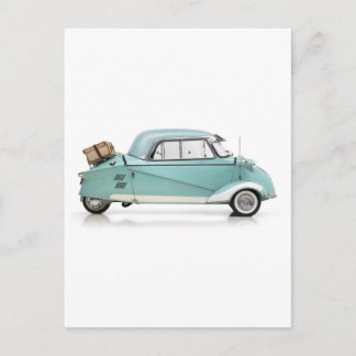 Cartão Postal Viajante Francês