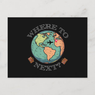 Cartão Postal Viajante Mundial, Saudades de Viagens Onde Será o