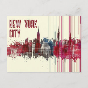 Cartão Postal Viajar para Nova York EUA