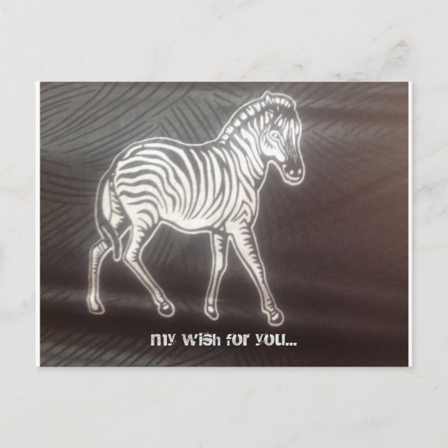 Cartão Postal Viaje e veja o mundo (Frente)