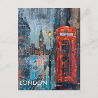 Cartão Postal Viaje para Londres
