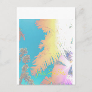 Cartão Postal Víblias Tropicais Palmeiras