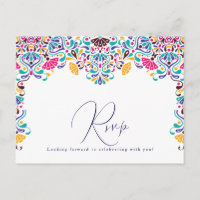 Vibrante Estilo de Festa Mexicana Colorida Casamen