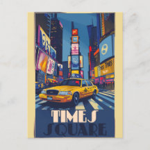 Vibrante Times Square: Vintage em NYC