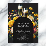 Cartão Postal Vibrantes Flores Pétalas Prosecco Chá de Noiva<br><div class="desc">Entre num mundo de elegância e efusividade com o nosso convite de Chá de Noiva Pétalas & Prosecco. Perfeitamente combinando a vivacidade de flores vibrantes com o brilho do prosecco, este convite prepara o cenário para uma celebração inesquecível. O fundo rico e escuro realça o arranjo floral brilhante, criando um...</div>