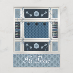 Cartão Postal Viciado em costura