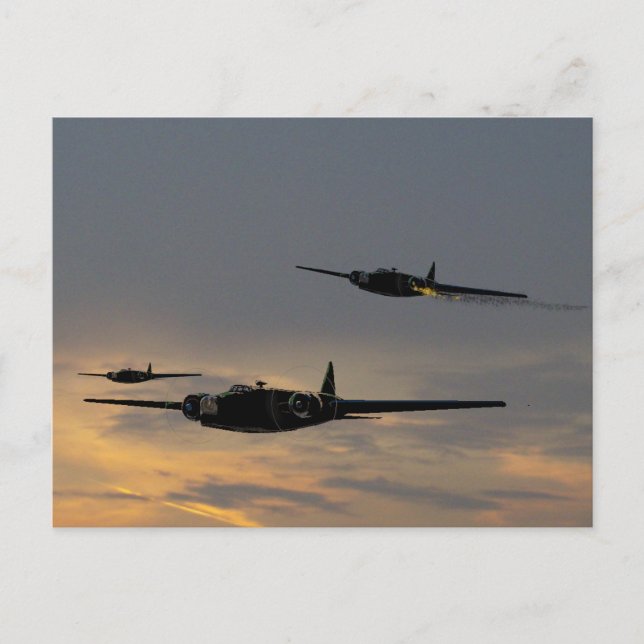 Cartão Postal Vickers Wellington (Frente)