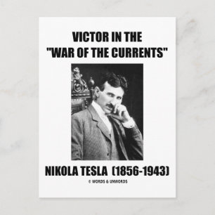 Cartão Postal Victor Na Guerra Das Correntes