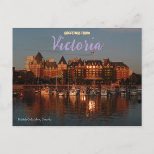 Cartão postal Victoria British Columbia Canada