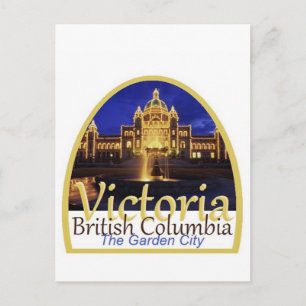 Cartão Postal VICTORIA Canadá