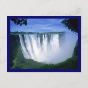 Cartão Postal Victoria Falls Zimbábue África