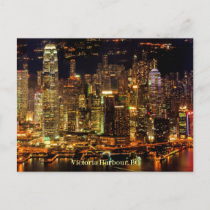 Cartão Postal Victoria Harbor, Colúmbia Britânica