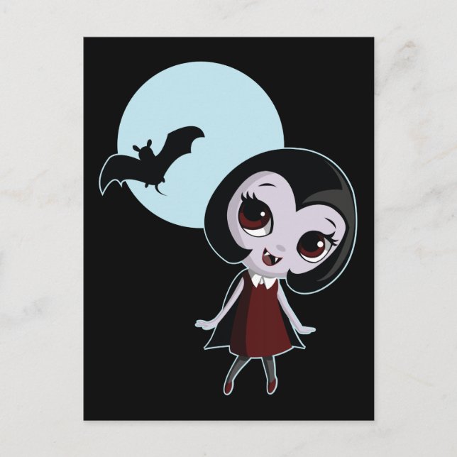 Cartão Postal Victoria, o Vampiro (Frente)