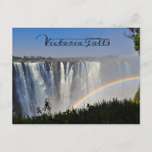 Cartão Postal Victoriafälle