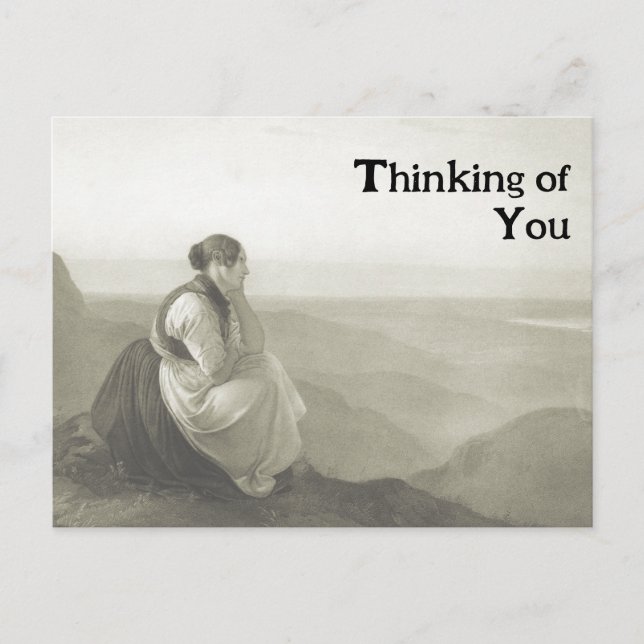 Cartão Postal Victorian Maiden (Frente)