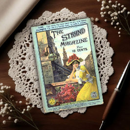 Cartão Postal Victorian Strand Magazine Cover Illustration