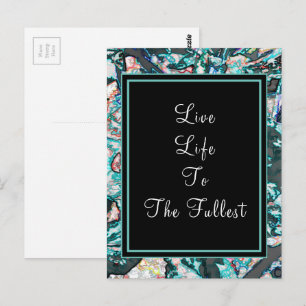 Cartão Postal Vida ao Vivo Para Dizer Cotação Mais Completa In