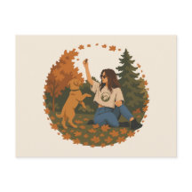 Vida de Mãe de Golden Retriever Aventura de Outono