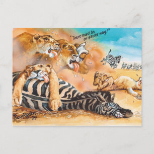 Cartão Postal Vida difícil