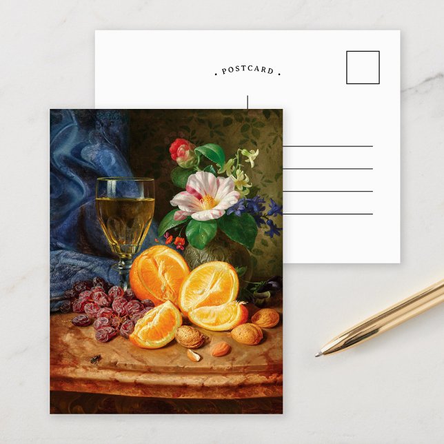 Cartão Postal Vida Estática com Laranjas | Josef Lauer (Criador carregado)