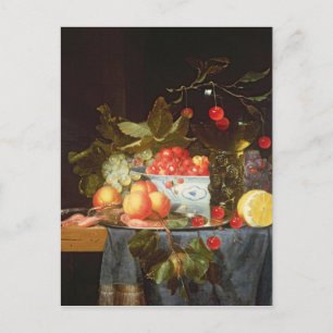 Cartão Postal Vida Estática da Fruta