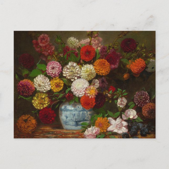 Cartão Postal Vida estática | Eugène Delacroix (Frente)