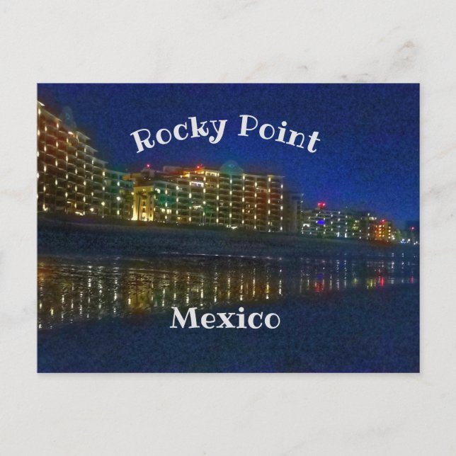 Cartão Postal Vida nocturna (Frente)