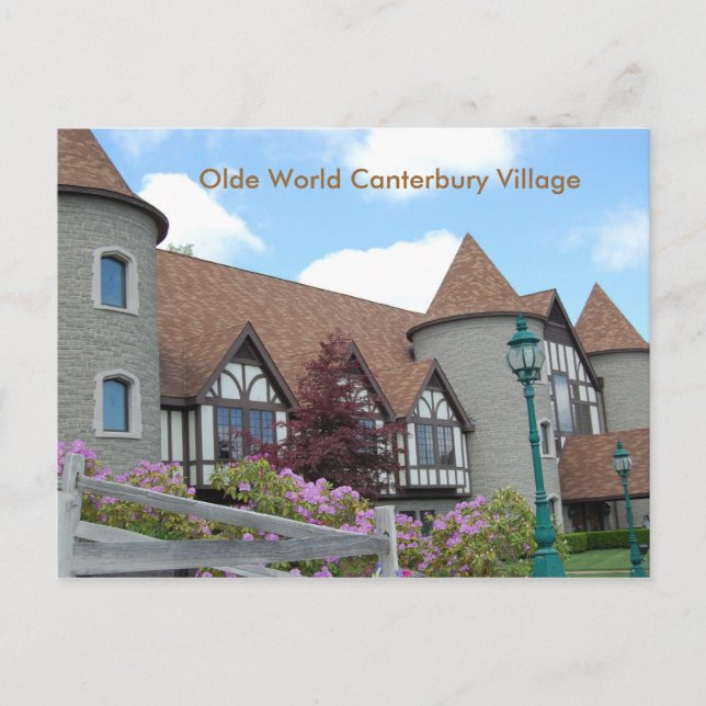 Cartão Postal Vídeo da vila de Canterbury II (Frente)