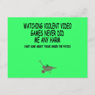Cartão Postal Videogame de Viloent