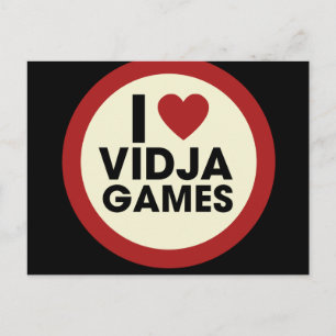 Cartão Postal Videos games