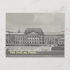 Cartão Postal Viele Grüße aus Dresden...