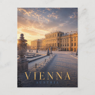 Cartão Postal Viena Áustria Palácio de Schönbrunn REALMS