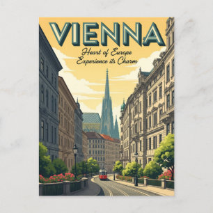 Cartão Postal Viena, Áustria, Viagem