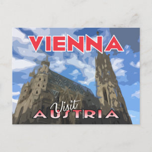 Cartão Postal Viena, Cartão-postal para a Áustria