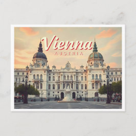 CARTÃO POSTAL VIENNA AUSTRIA VINTAGE