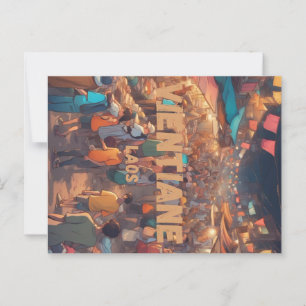 Cartão postal Vientiane