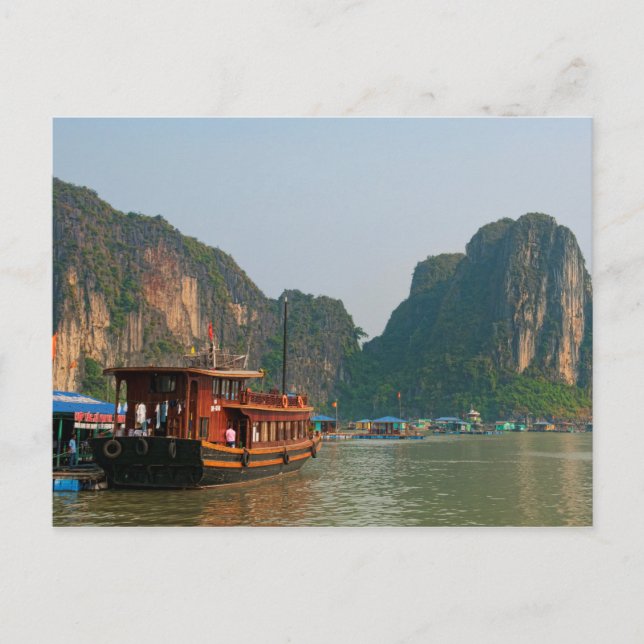 Cartão Postal Vietnã, Baía de Ha Long (Frente)