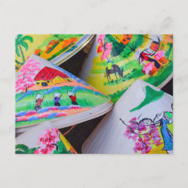 Cartão Postal Vietnã - Não-La ou Chapéu Cônico