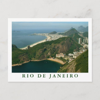 Cartão postal "View from Sugarloaf, Rio de Janeiro