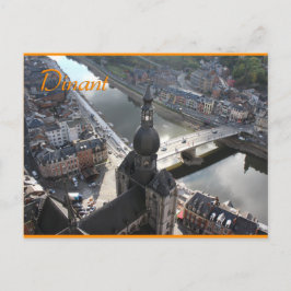 Cartão Postal View of Dinant and River Meuse, Bélgica